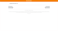 Desktop Screenshot of programmerscreed.com